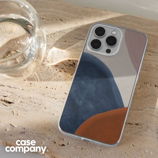 Case Company® - Hoesje geschikt voor Xiaomi Redmi Note 13 Pro plus hoesje - Geo #1 - Soft Cover Telefoonhoesje - Bescherming aan alle Kanten en Schermrand