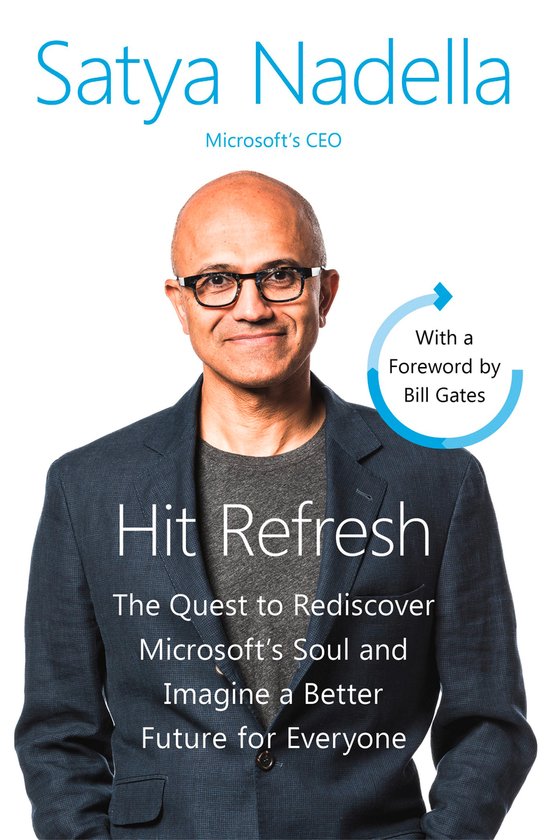 Hit Refresh A Memoir by Microsofts CEO - cover