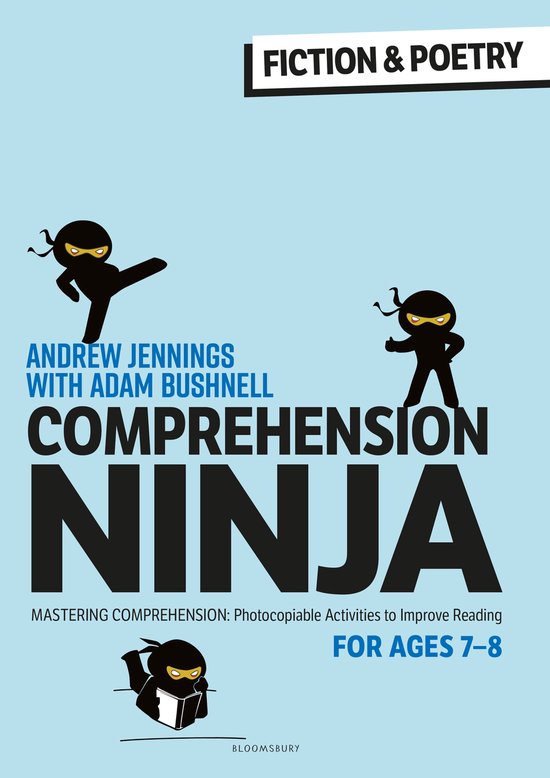 Comprehension Ninja for Ages 7-8: Fiction & Poetry - cover