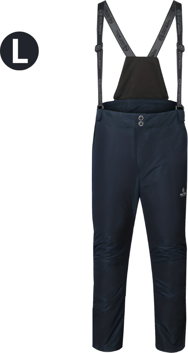 Nivard Skibroek Skipak Snowboard Broek Winterbroek Sneeuwbroek Heren Wintersport Waterdicht Marine Blauw