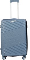 A To Z Traveller Gante - Reiskoffer 71cm - Polypropyleen - 65L - Licht blauw - TSA Slot