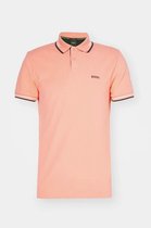 BOSS Paul Curved Polo Open Red