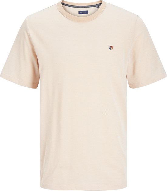 Jack & Jones T-shirt Jprbluwin Structure Tee Crew Neck 12235229 Peach Nougat Mannen Maat - XL