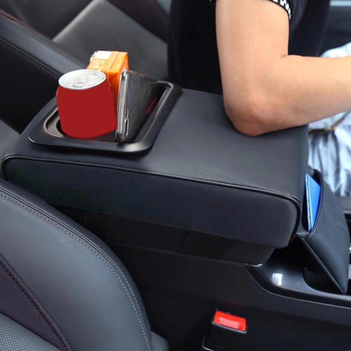 Akozon Housse D'accoudoir De Console Centrale Housse De Console