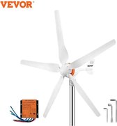 ValueStar - Wind Turbine - Windmolen Generator - Windmolen Bouwpakket - Windmolen - Windenergie Systeem - Windkrachtcentrale - Duurzame Energiebron - Betrouwbare Energievoorziening - Wit