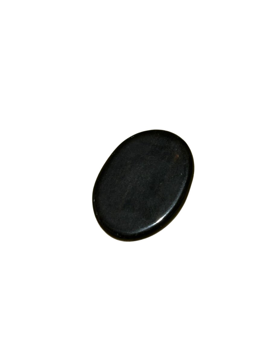 Ruben Robijn Zaksteen Obsidiaan transparant Zwart / transparant