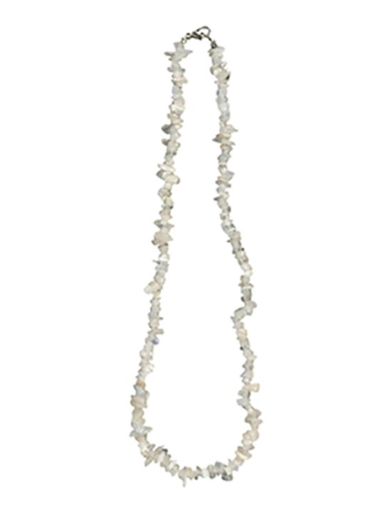 Elegante Splitketting met Maansteen