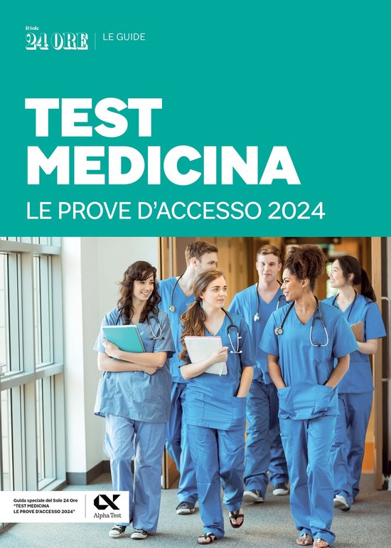 Guida Test Medicina - Le prove d'accesso 2024 - cover