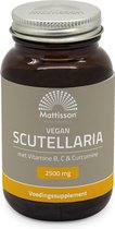 Mattisson - Scutellaria Extract 2500mg - Glidkruid - Met Vitamine B, C & Curcumine - 60 Capsules