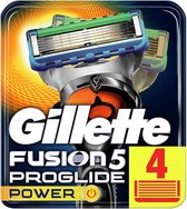 Gillette Fusion ProGlide Power lame de rasoir 4 pièce(s) Hommes