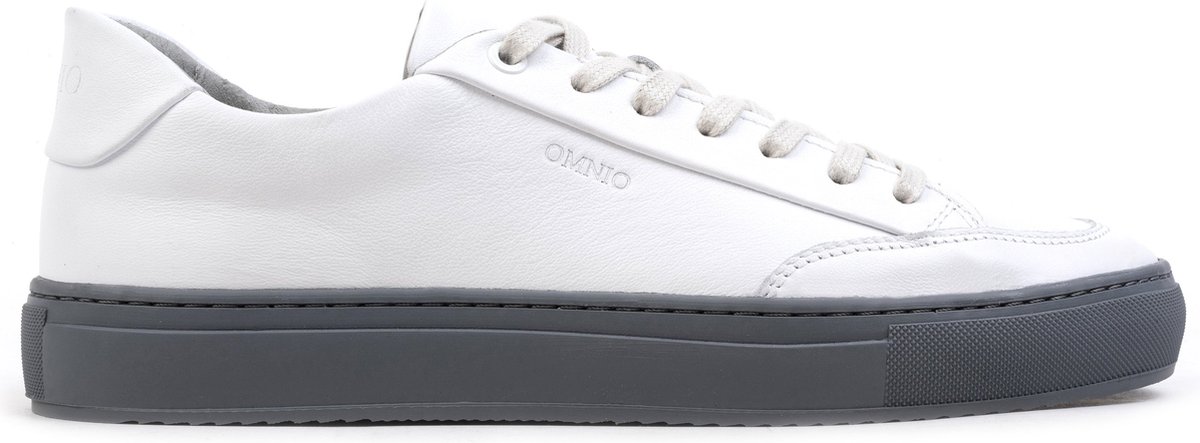 Omnio sorren sneakers wit leer gs