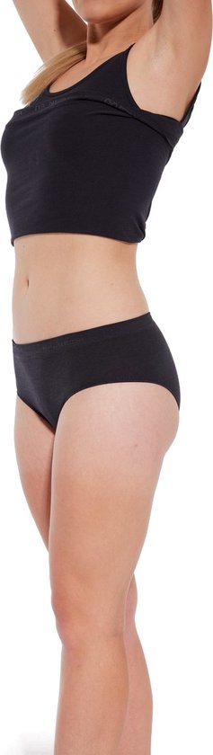 Brubeck Comfort Merino Slip Classic - Sans couture - Blend de laine mérinos - Zwart L