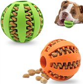Honden Speelgoed - Hondenspeeltjes - Hondenbal - Hondenspeelgoed - Honden Speelgoed Intelligentie - Honden Bal - Snackbal Hond - Kauwspeelgoed Hond - Blauw - 6 Cm