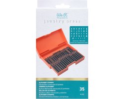 Alphabet stamps jewelry press - We R Makers