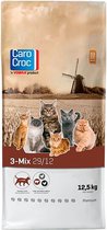 Carocroc Nourriture pour chat 3- Mix 29/12 12,5 kg - Chat