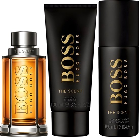 Hugo Boss - Geschenkset - The Scent - Showergel - Deodorant - 100 ml - 100 ml 150 ml - Cadeau