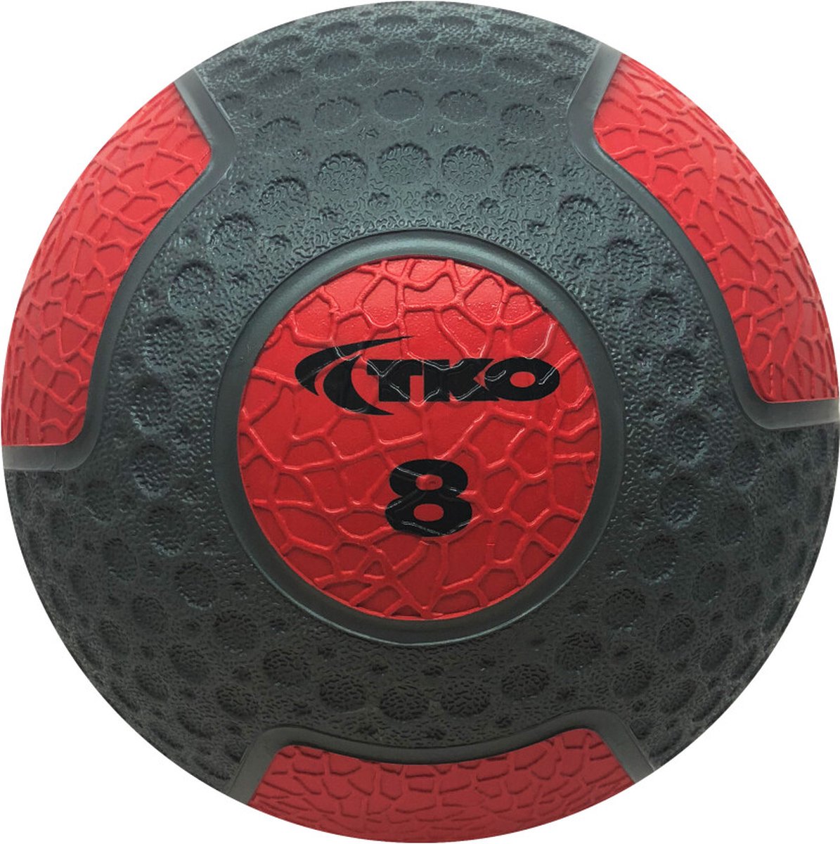 Medicijnbal - 8KG - grijs/rood | TKO Europe