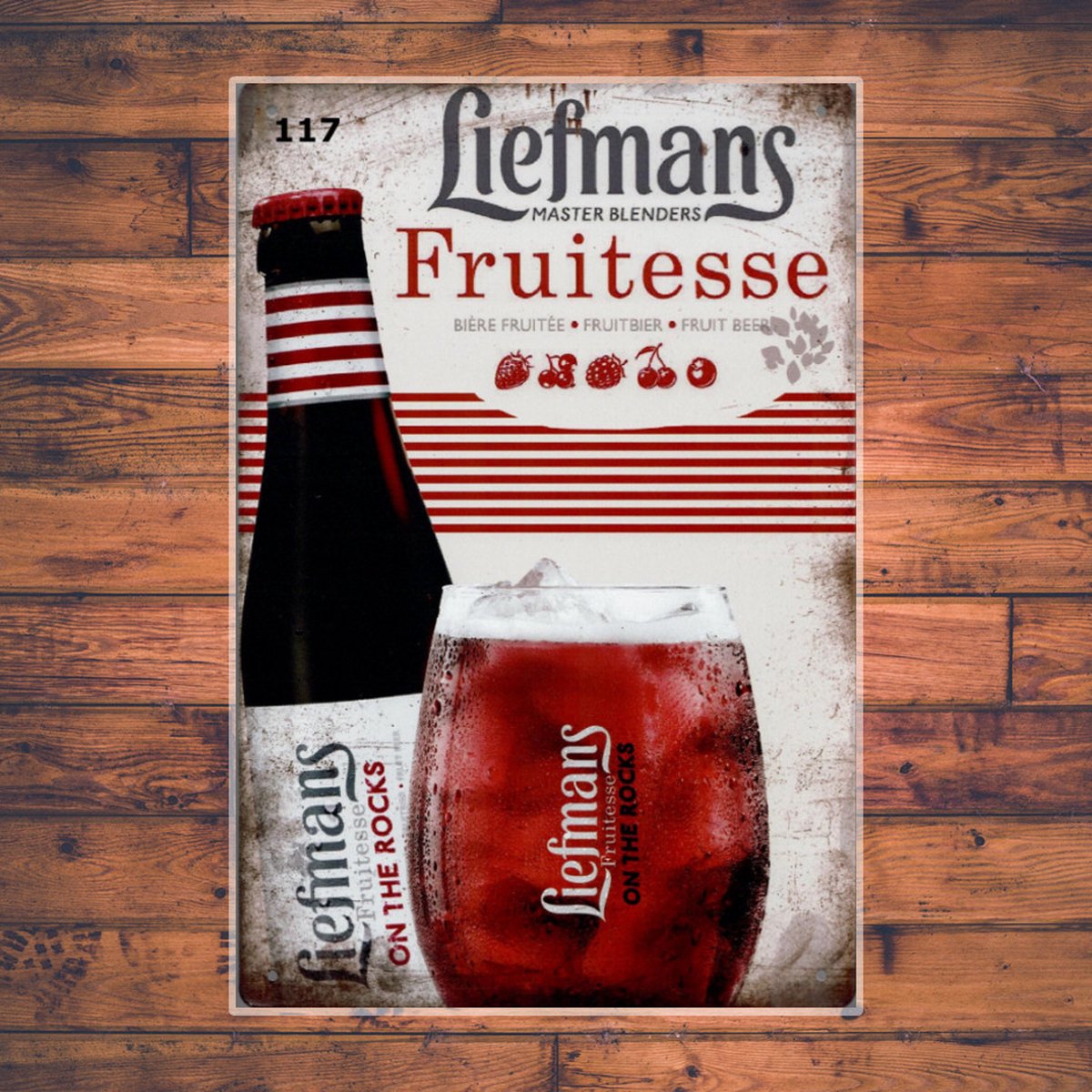 Wandbordje Liefmans Logo