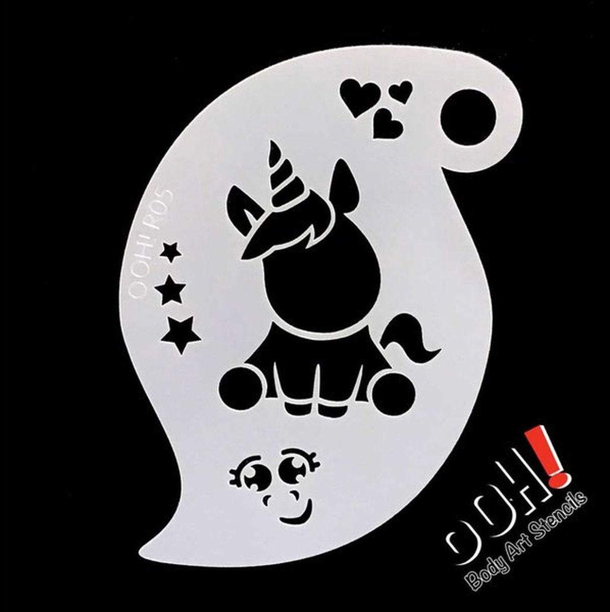 oOh Body Art Stencils RO5