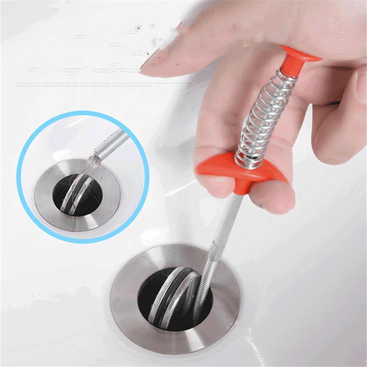 Goedkoopste Flexibele grijpstok - afvoerontstopper - 60cm