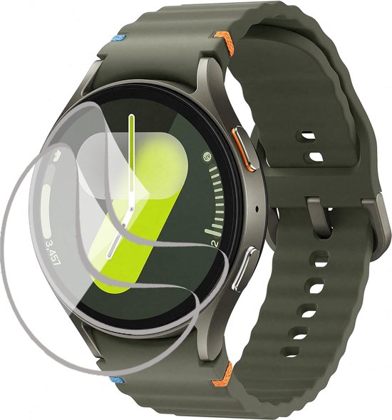 Screenprotector geschikt voor Samsung Galaxy Watch 7 40mm - 2x FlexGuard Screen Protector