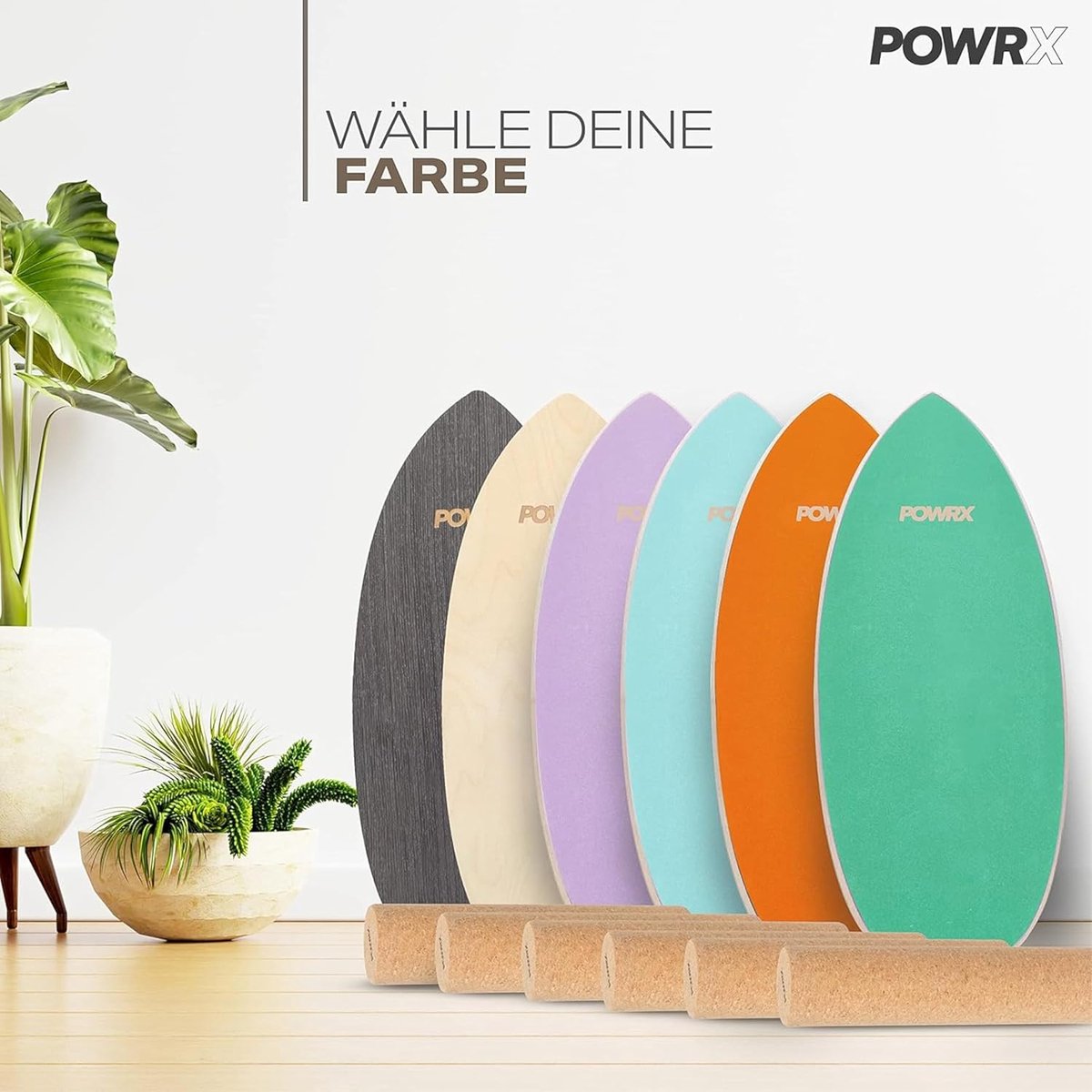 POWRX Balance Board inkl. Workout I Wackelbrett 40cm Grün für 13,99€ (statt 30 POWRX Balance Board inkl. Workout I Wackelbrett 40cm Grün für 13,99€ (statt 30