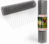 CVMN 0.45x10 meter Kippengaas - Hexagon Tuingaas - Vogelgaas - Gaas voor Tuin