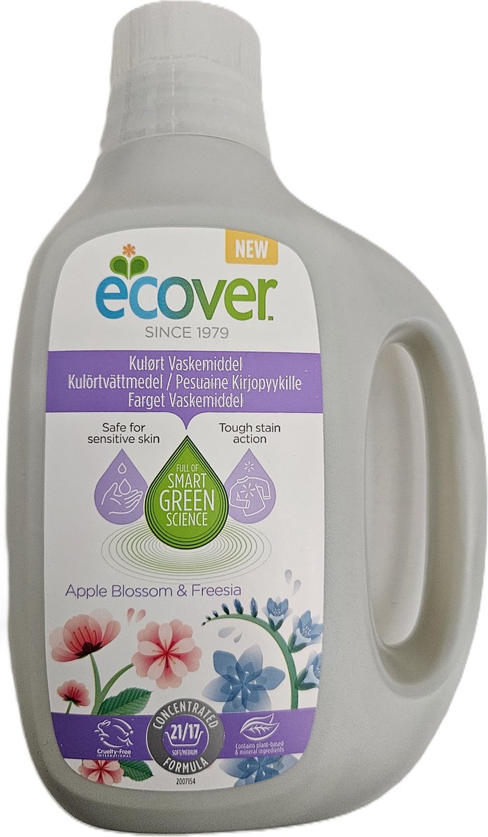 Goedkoopste Ecover Color Wasmiddel - 21/17 Wasbeurten - 850 ml