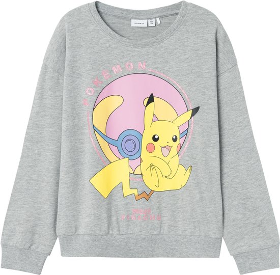 NAME IT NKFJAXARA POKEMON BOXY SWEAT UNB SKY Meisjes Trui Maat 122 128 bol