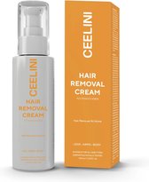 Ontharingscrème - Ontharingscreme en haarverminderende crème van ongewenste haren - Snelle ontharing zonder pijn en irritatie - Voor man en vrouw alle huidtype - Hair removal cream 100 ml
