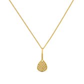 Lauren Sterk Amsterdam - ketting mini-padel racket - verguld- extra coating