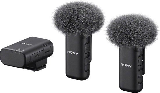 Foto: Sony ecm w3 draadloze microfoon