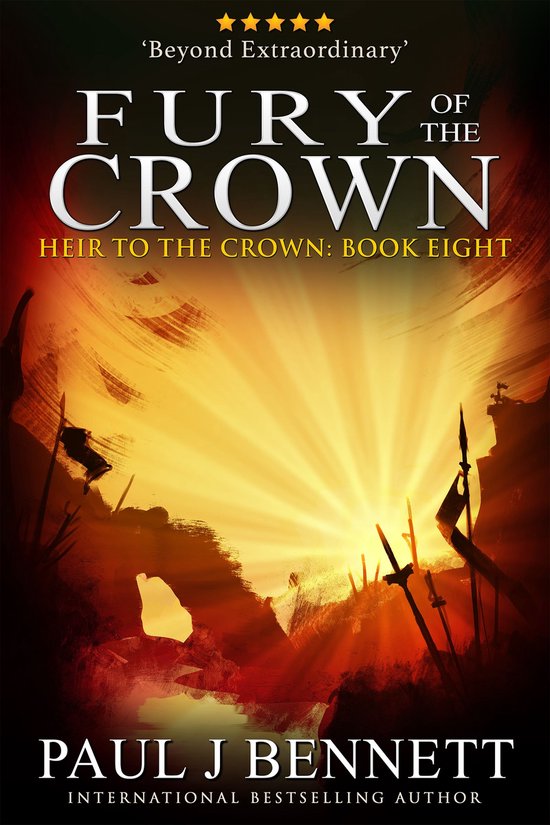 Heir to the Crown 8 - Fury of the Crown - cover