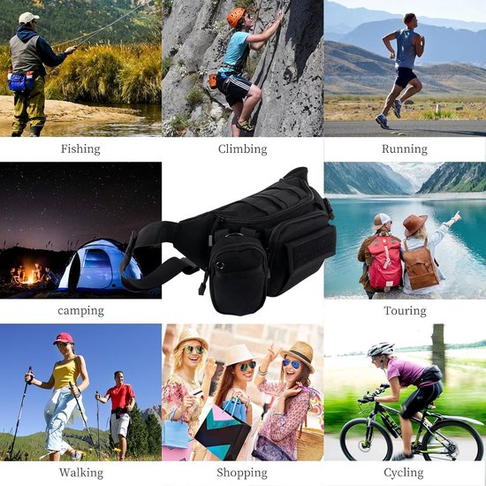 YUNCAIMAOYI Lot De 2 Pochettes Tactiques Molle - Pour Gilet