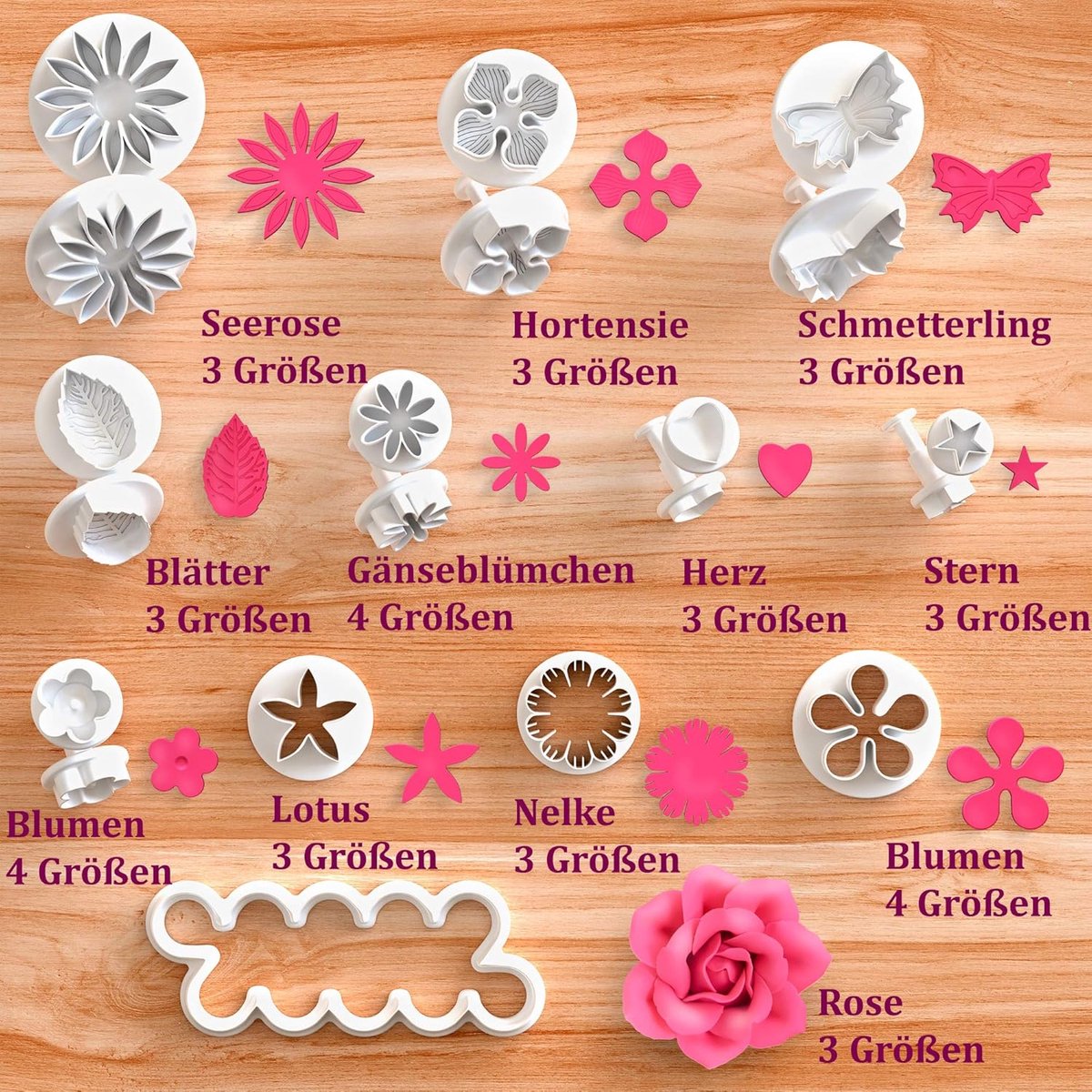 Taartaccessoires - taartdecoratieset ,
