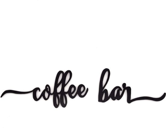 Panneau de bar à Coffee 3D , Decor murale, cadeau pour les amateurs de café, décoration d'angle de Café , décoration de cuisine, Decor murale Home , lettres 3D, bar à Café , art mural, décoration de cuisine - Amélioré
