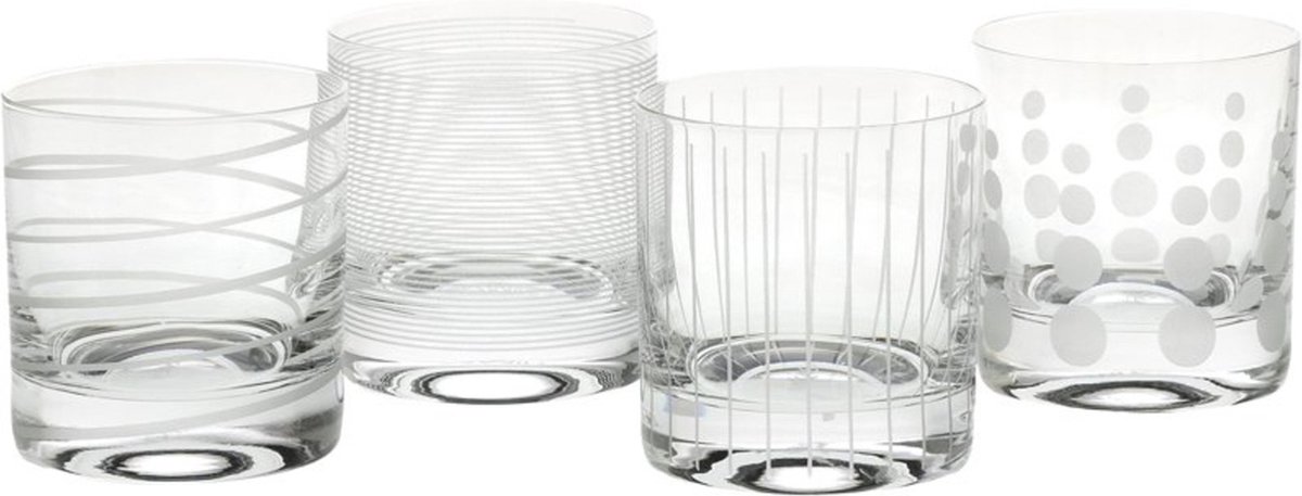 Mikasa Glazenset Mikasa 377 Ml Glas 4 Stuks