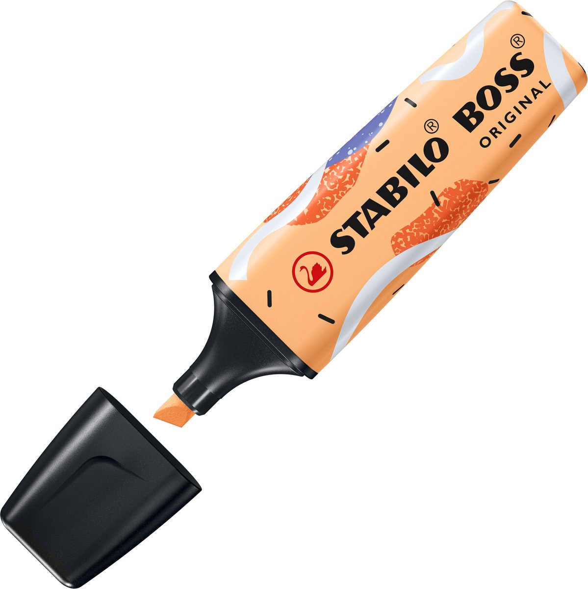 Stabilo BOSS 70 Pastel Ju Schnee Markeerstift - Oranje