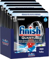 Bol.com Finish Powerball Quantum ultimate ontvetter vaatwassertabletten - 360 vaatwastabletten - Jaarverpakking aanbieding