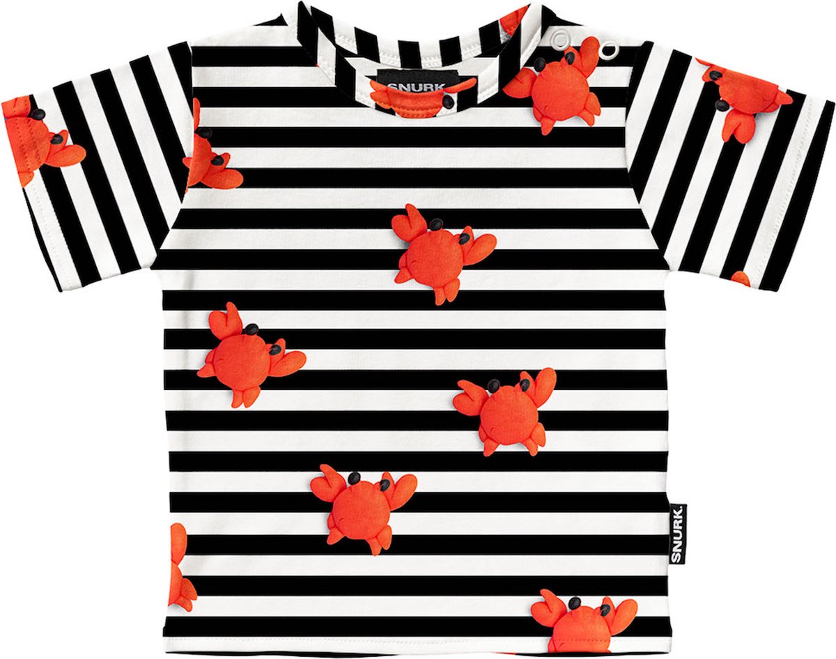 SNURK baby T-shirt Clay Crab maat 86