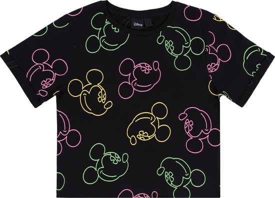Zwart T-shirt, Top Mickey Mouse DISNEY