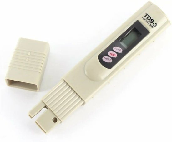 Flintronic PH/TDS/EC/Temp 4-in-1 pH-Meter, Waterkwaliteitsmeter Met LCD- Display en Achtergrondverlichting Voor Zwembad en Spa