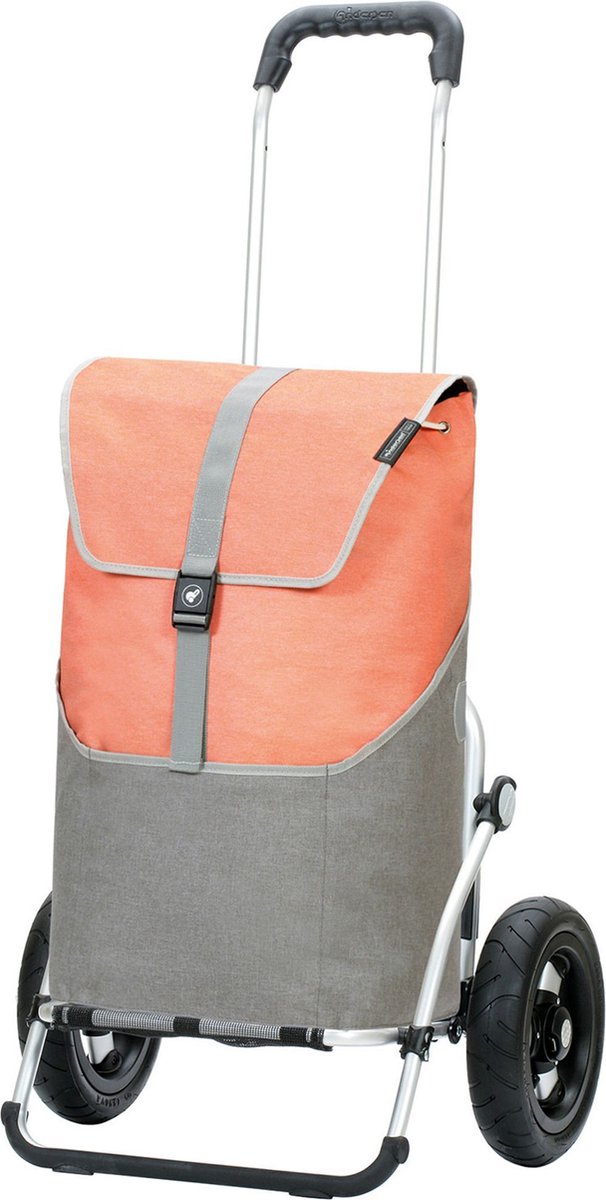Andersen SHOPPER MANUFAKTUR Boodschappentrolley Royal Shopper Vigo 46L Apricot Abrikoos 107cm