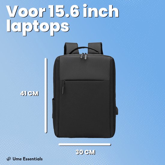 Roffatide Anime Naruto Laptop Rugzak met USB-oplaadpoort en
