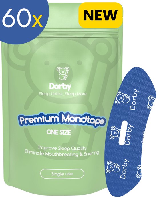 Dorby mondtape – 60st – premium – blijft goed plakken