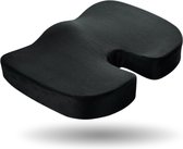 Vivid Green Zitkussen - Orthopedisch & Ergonomisch Suitkussen - Wigkussen - Ringkussen - Zitkussens - Stuitkussen - Stuitje - Traagschuim