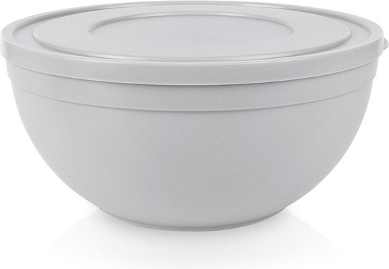 Panier de fermentation avec couvercle 25 cm, 4 l - Panier de fermentation - Cuisson du pain - Banneton - Pain
