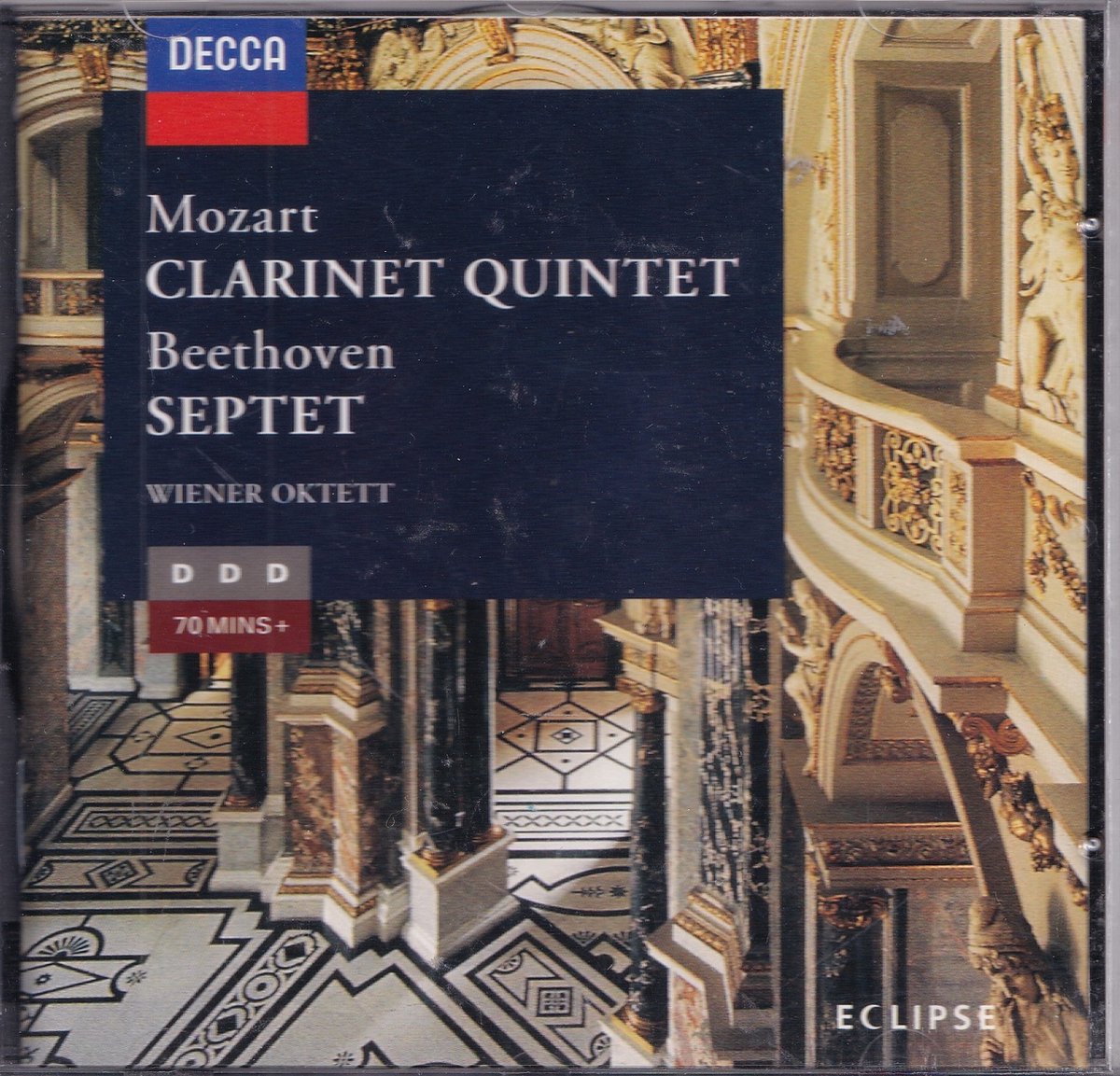 Clarinet Quintet, Septet - Wolfgang Amadeus Mozart, Ludwig van Beethoven - Wiener Oktett