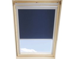 LuXtra Verduisterend Rolgordijn passend op VELUX Dakramen M04, 304, Donkerblauw