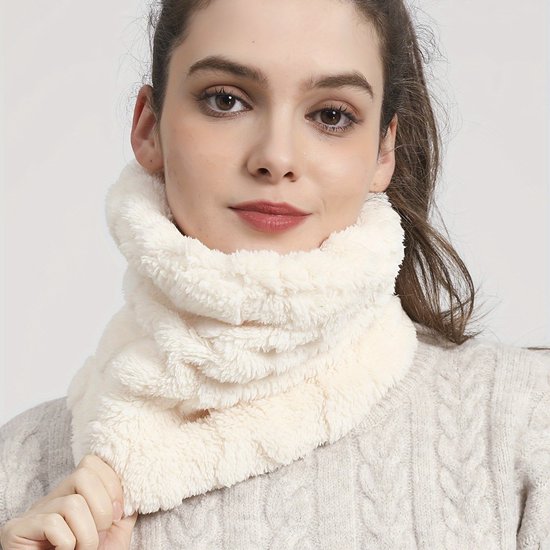 Bovista Cache-cou - Homme - Femme - Polaire - Moto - Bandana - Masque - Snood - Hiver - Écharpe - Rembourré - Violet